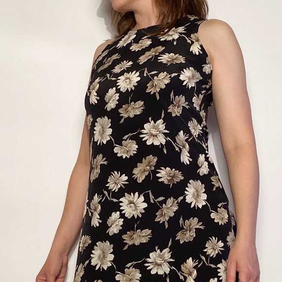 Vintage 1990s Grunge DAISY Mini Dress -- Medium - Picture 5 of 9